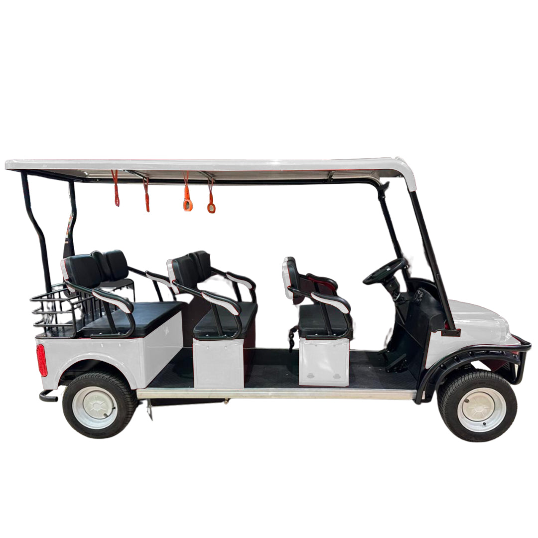 Megawheels Sport Eco Electric Golf Cart 6 seater-White