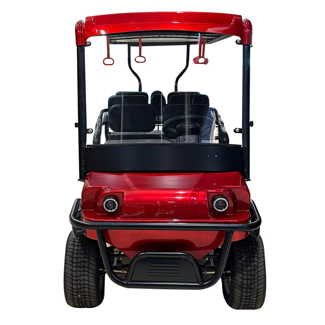 Megawheels Sport Eco Electric Golf Cart 6 seater-Red Front