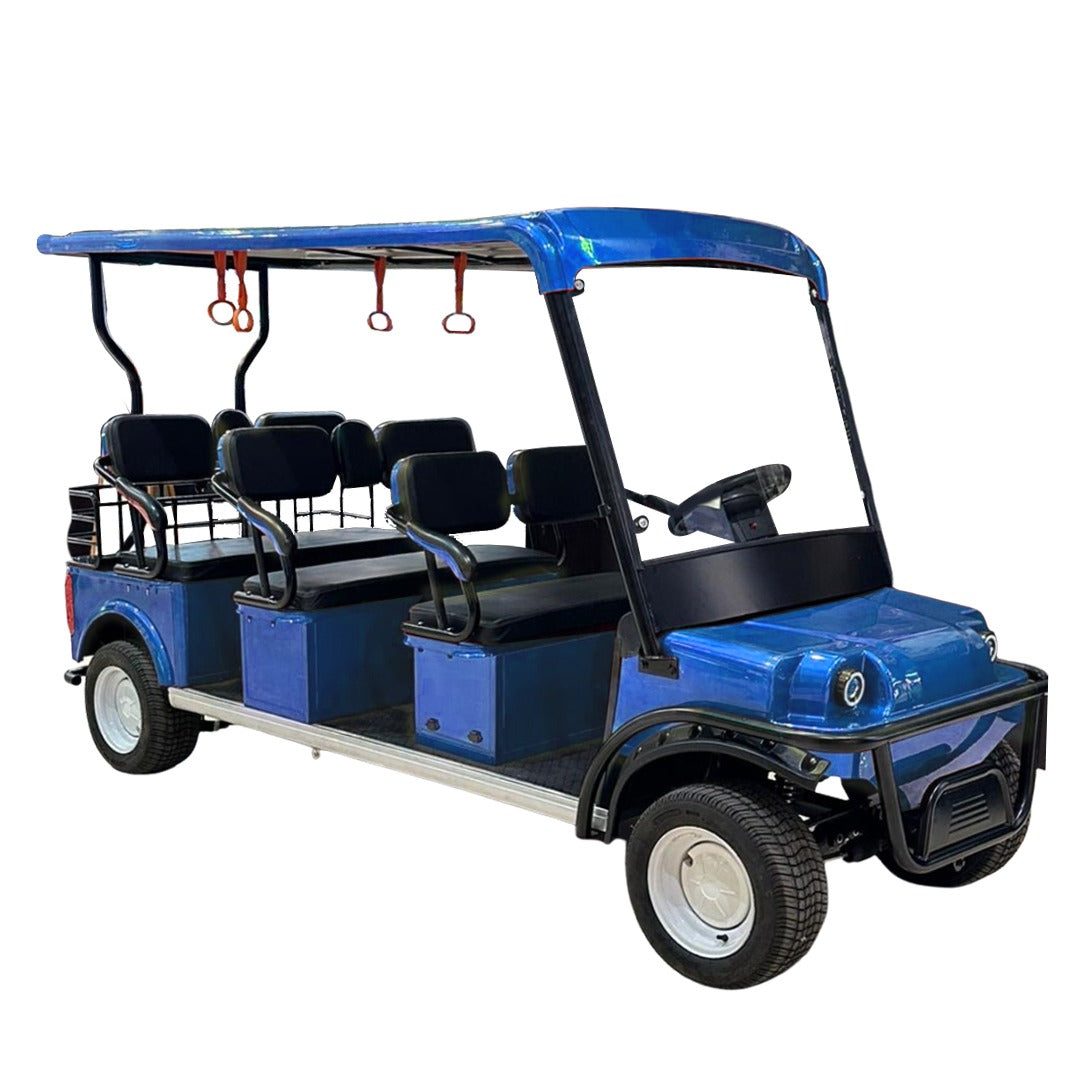 Megawheels Sport Eco Electric Golf Cart 6 seater Blue