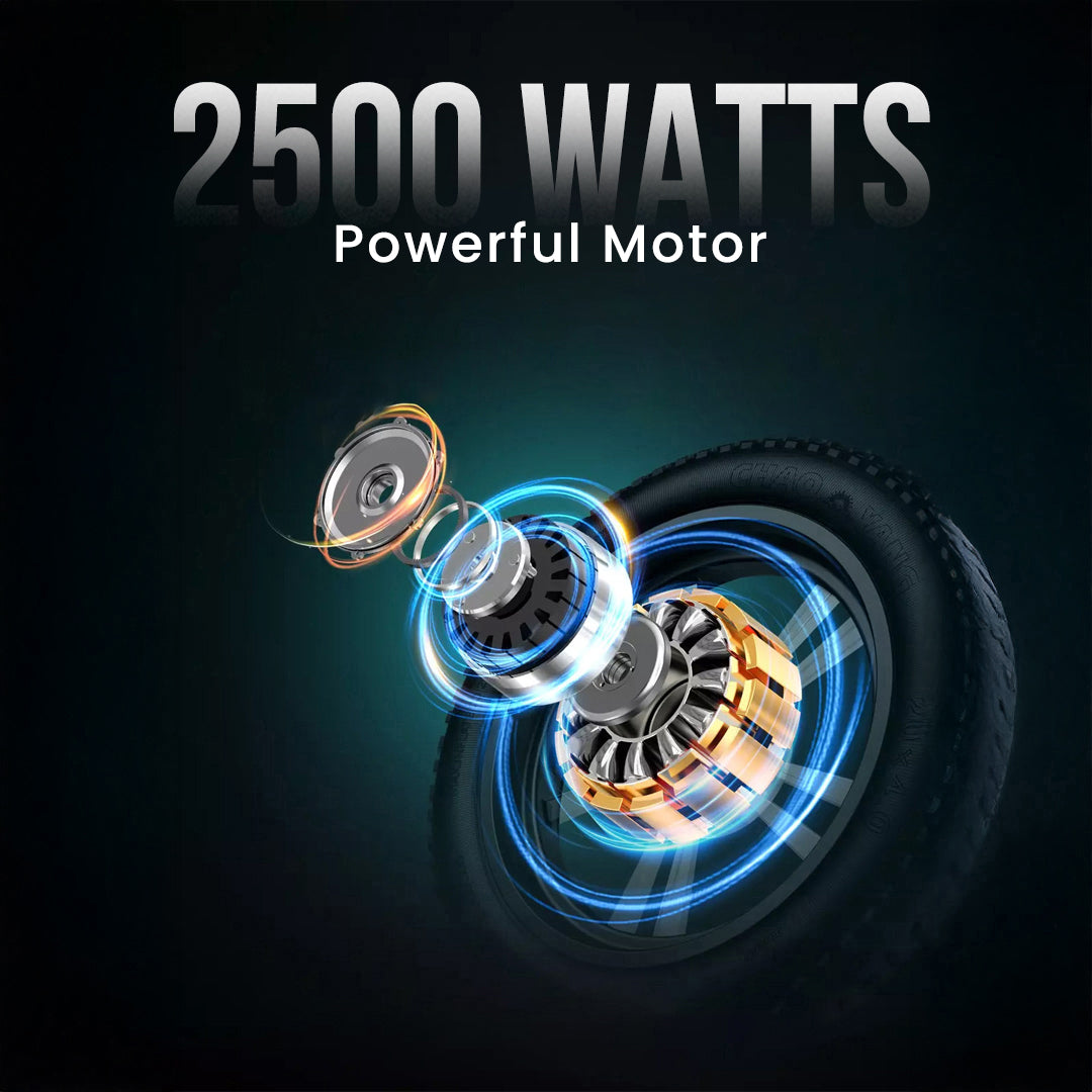 Motor with 2500 Watts Powerful Motor