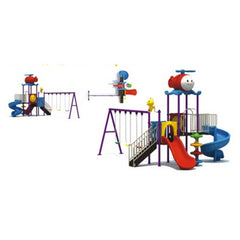 "Megastar Tom Monorail Playground: Double Slides, Swings, and Motor Skills Adventure Playset Series 1- 545*430*380cm