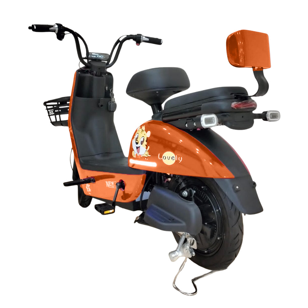 Megawheels Spark Electric Pedal Scooter 48V with Led screen-Orange