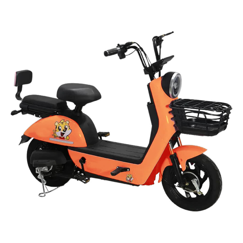 Megawheels Spark Electric Pedal Scooter 48V with Led screen-Orange