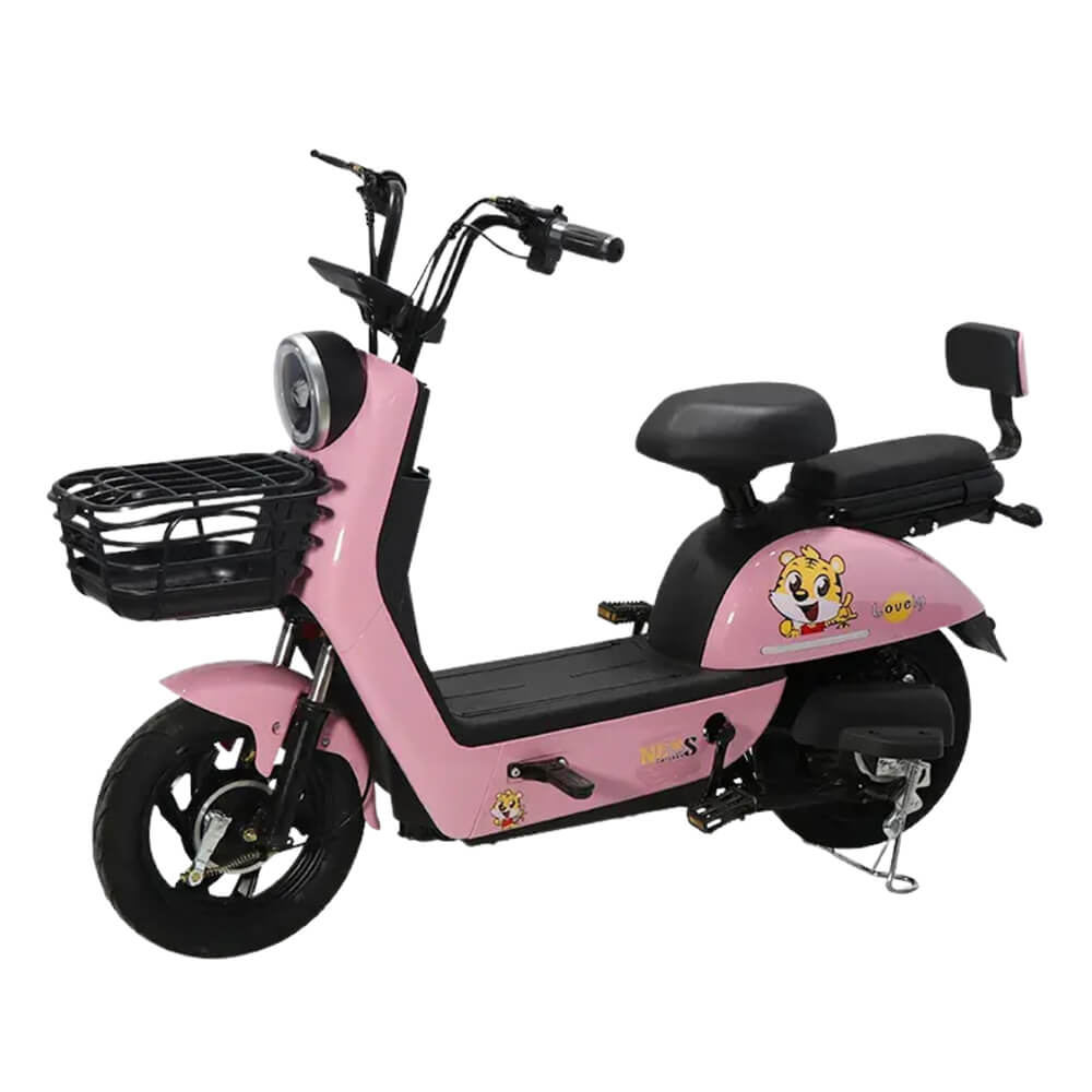 Megawheels Spark Electric Pedal Scooter 48V with Led screen-Pink