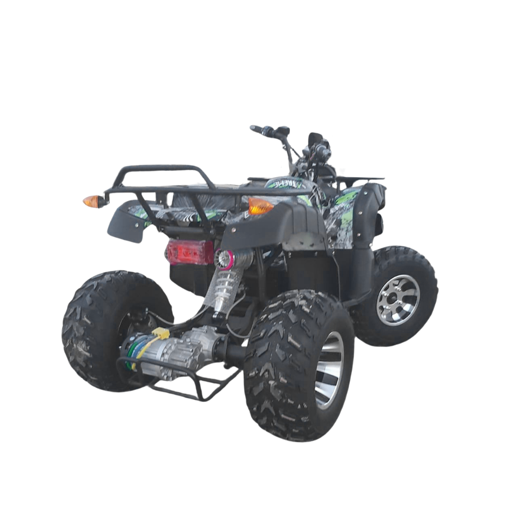 Back View of Wolf Electric Off Road ATV Quad Bike For Adults
