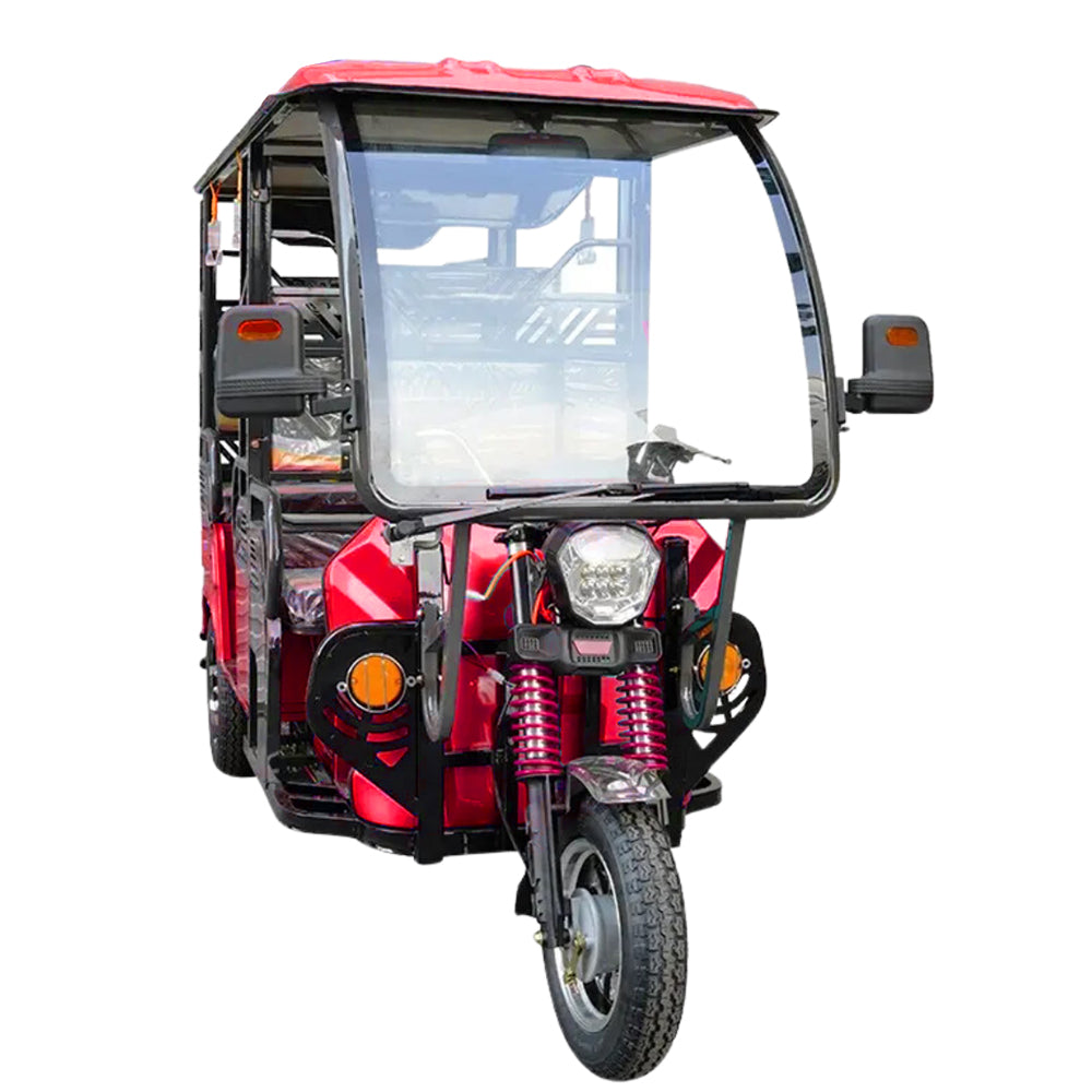 Megawheels سكوتر كهربائي دراجة ثلاثية العجلات Mototaxi Rickshaw لمدة 6 ركاب