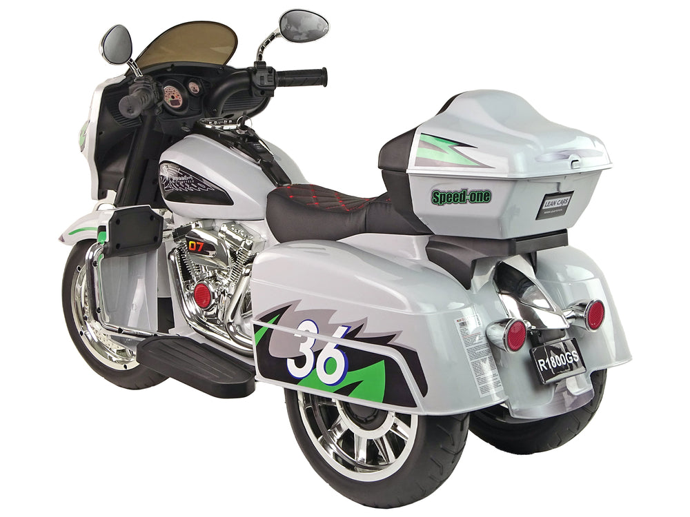 Stormer Electric Police MotorTrike for kids Silver