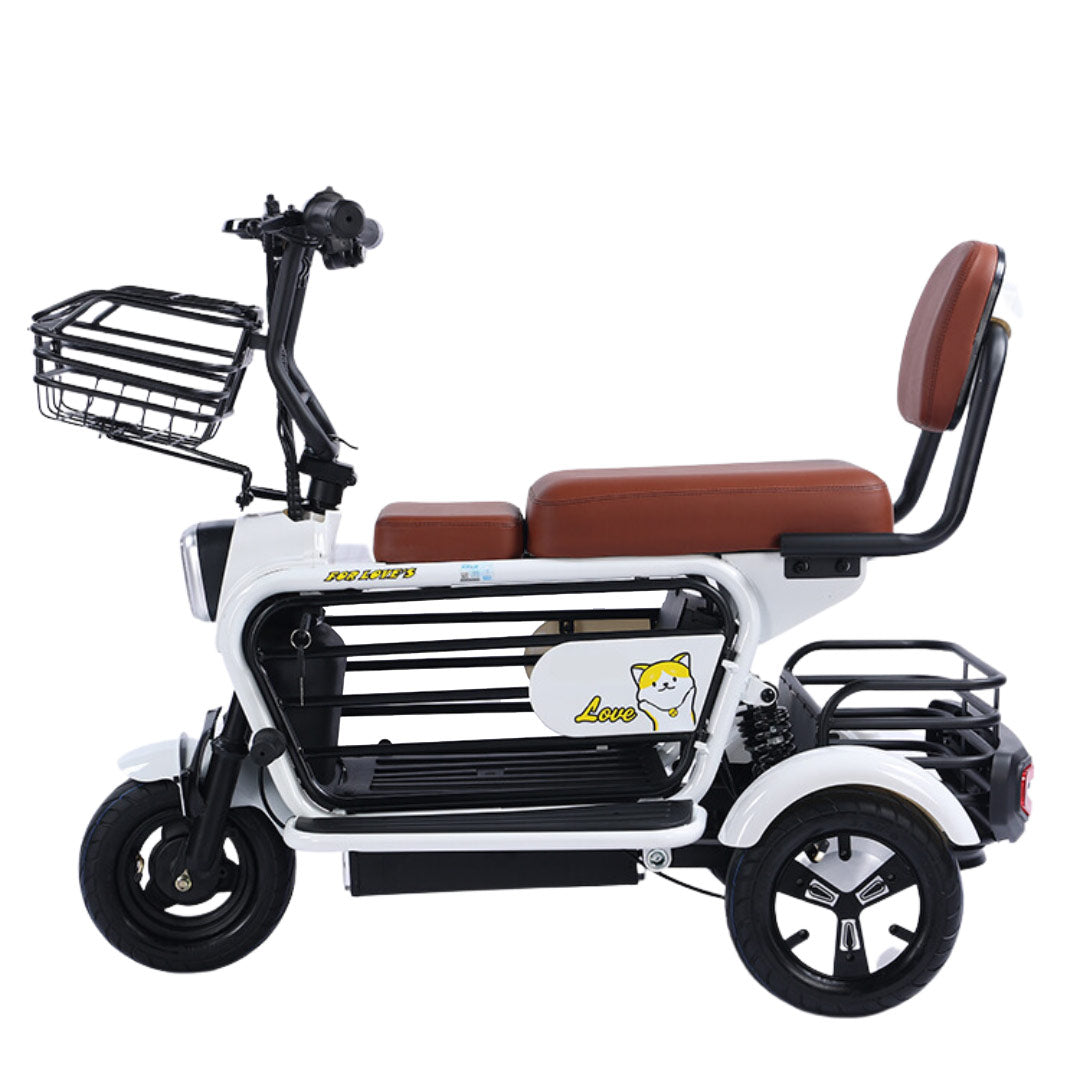 Rusher Electric Parent Child Tricycle