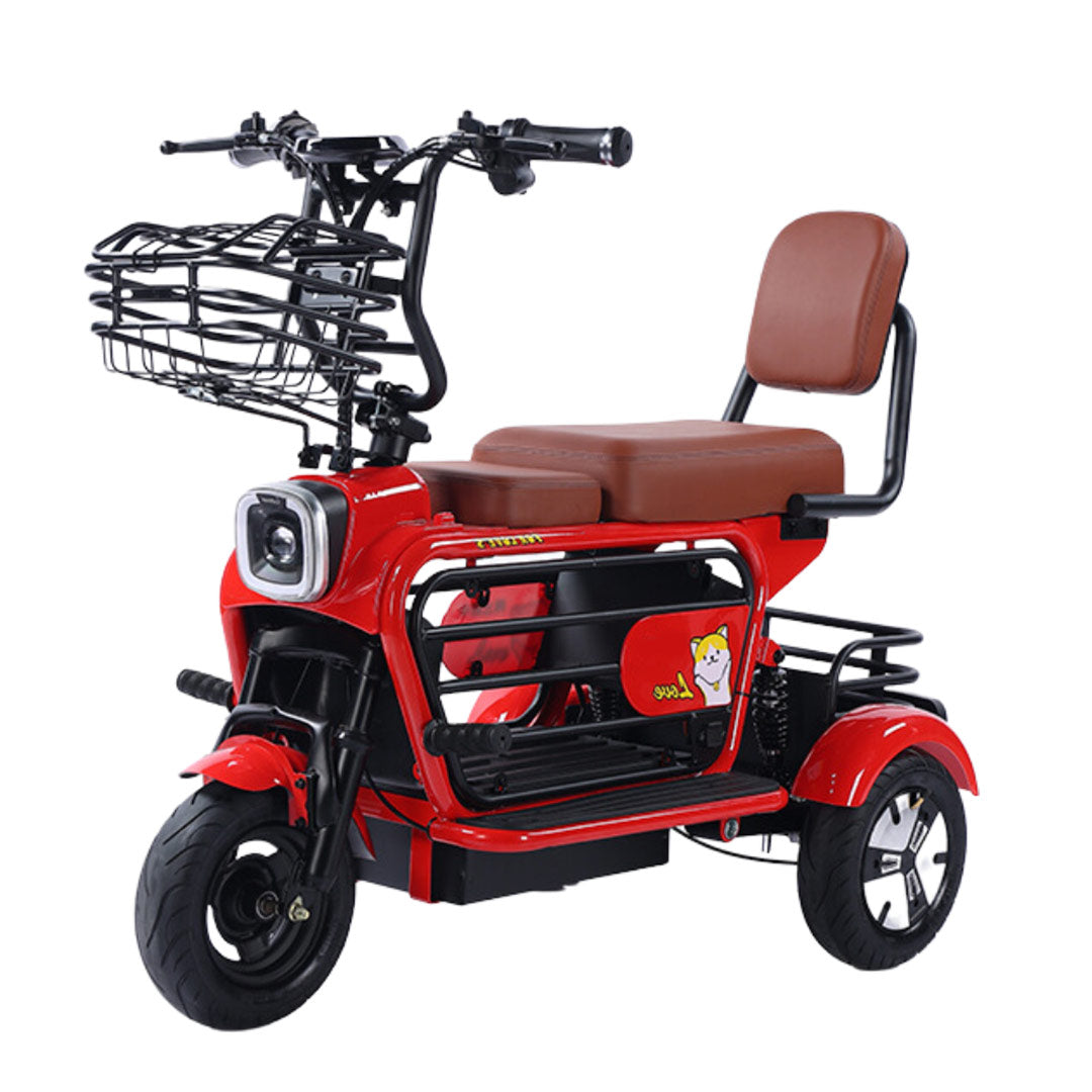 Rusher Electric Parent Child Tricycle