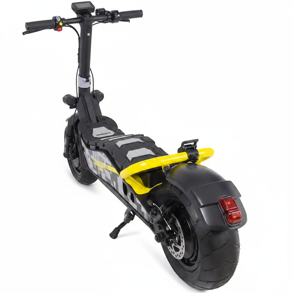 Ducati Electric Scooter on non-slip deck