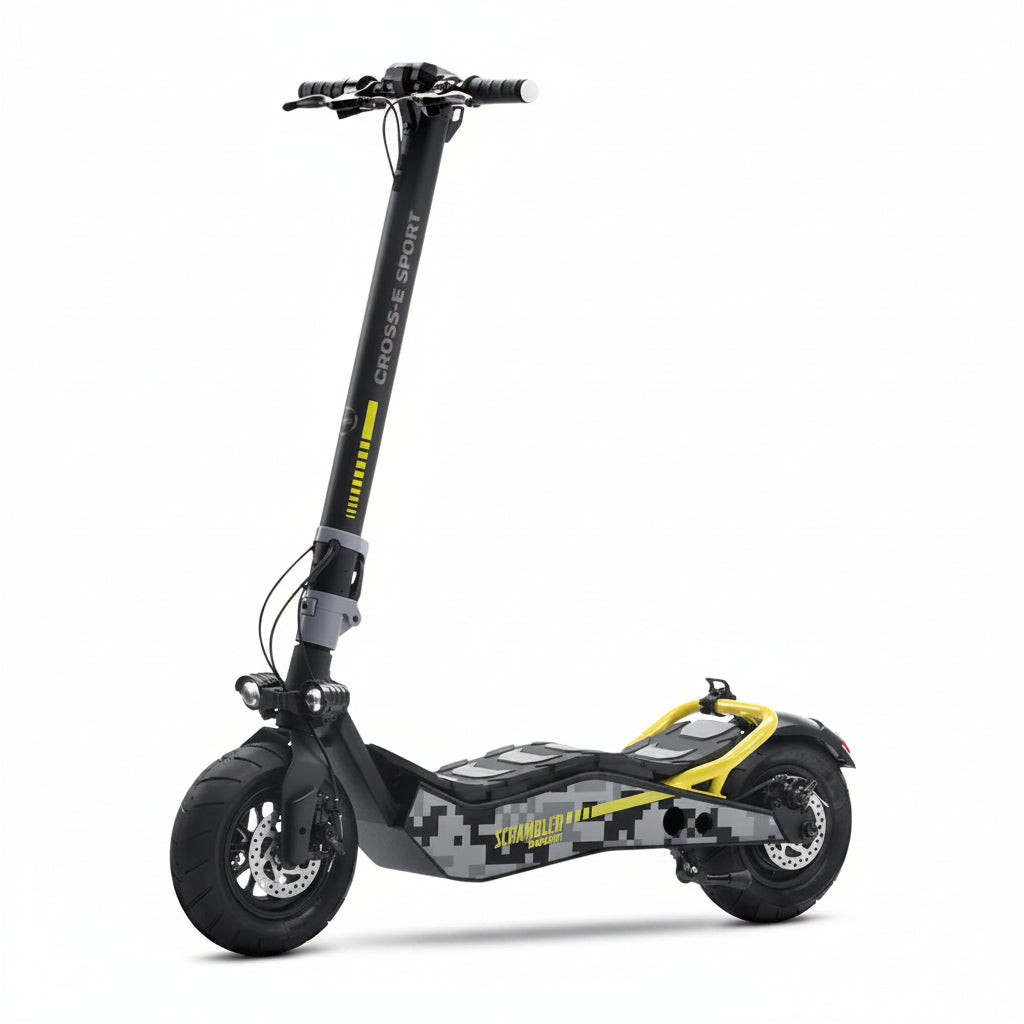 Premium Ducati Scrambler Licensed Electric Foldable Scooter for Adults