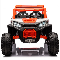 kids car 12V Midnight Ranger Electric Ride On XL Suv 4x4 with  RC For Big Kids-Orange