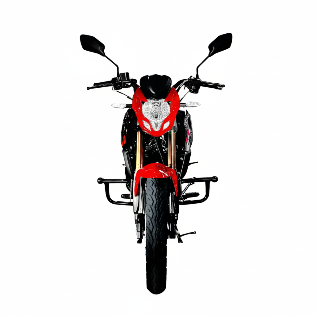 Xeron S Manual 150 cc On Road red Moto Bike front fender