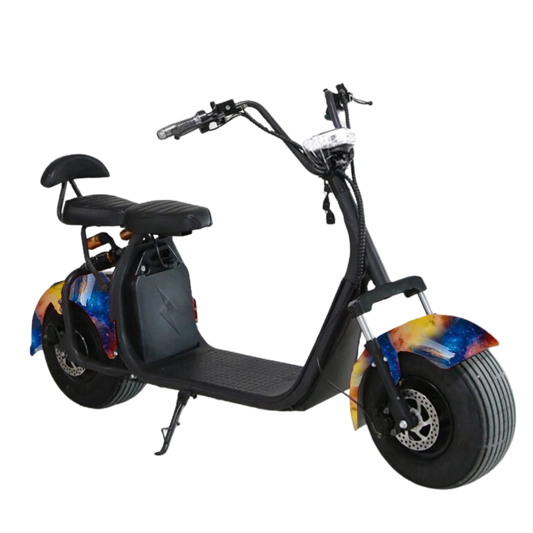 Coco Harley Electric Fat Tyre Scooter 60 V With Removable Battery