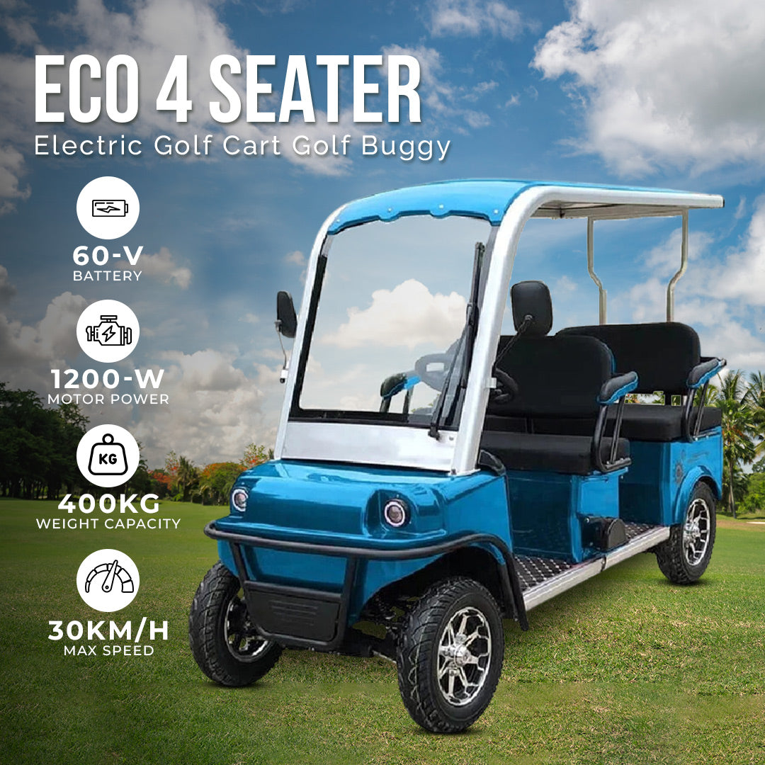 Megawheels ECO 4 Seater Electric Golf Cart Golf Buggy