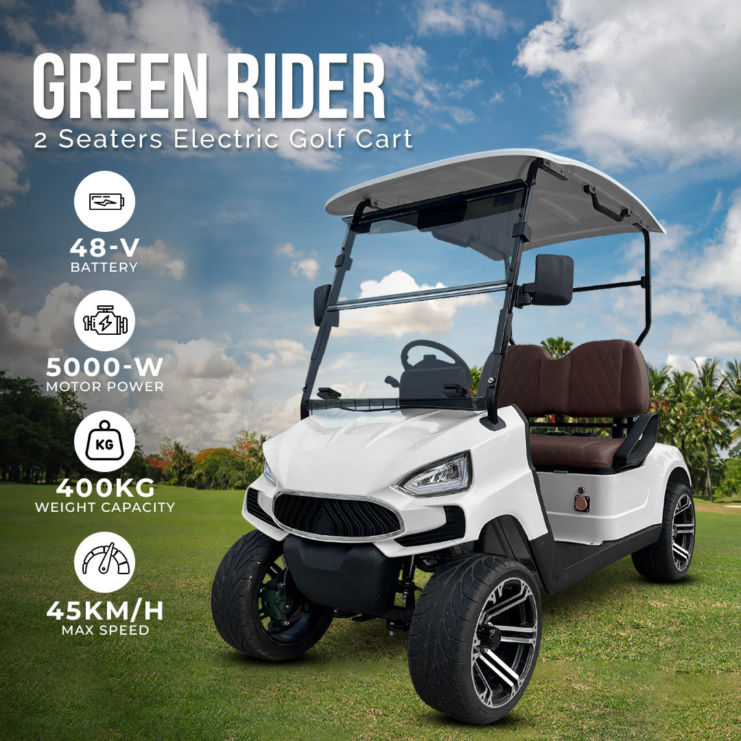 Green Rider Electric Golf cart Buggy 2 seater