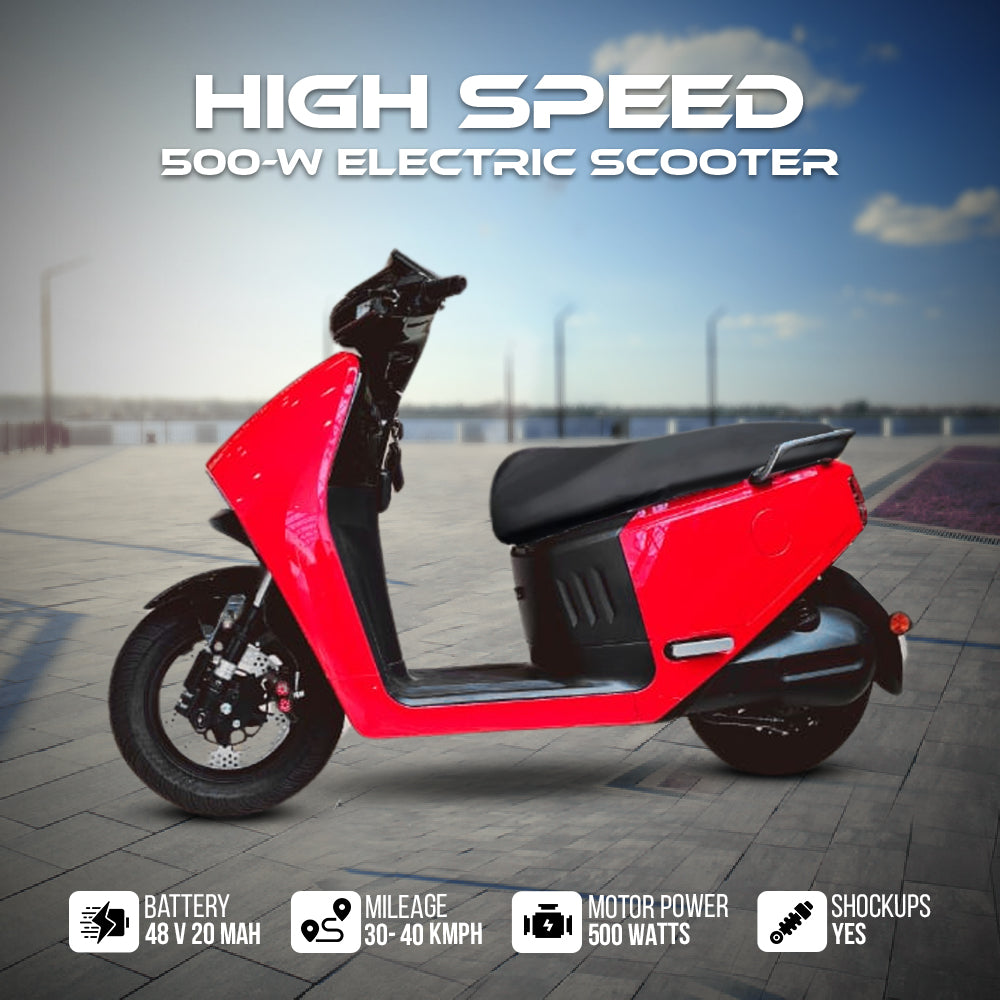 Megawheels High speed 500-W Electric Motorcycle Scooter for Adults