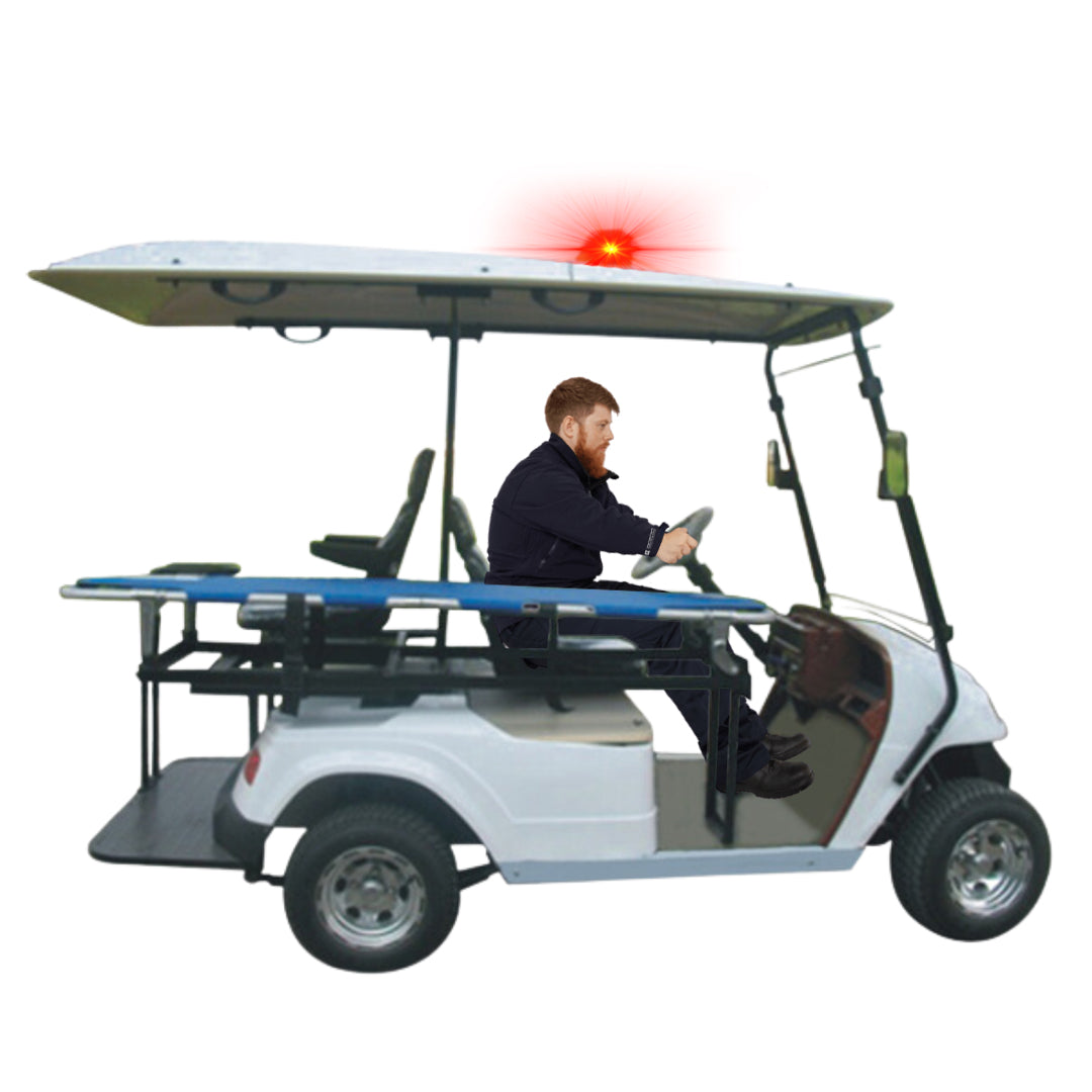 Sports Medical Ambulance Electric golf car 2 seats