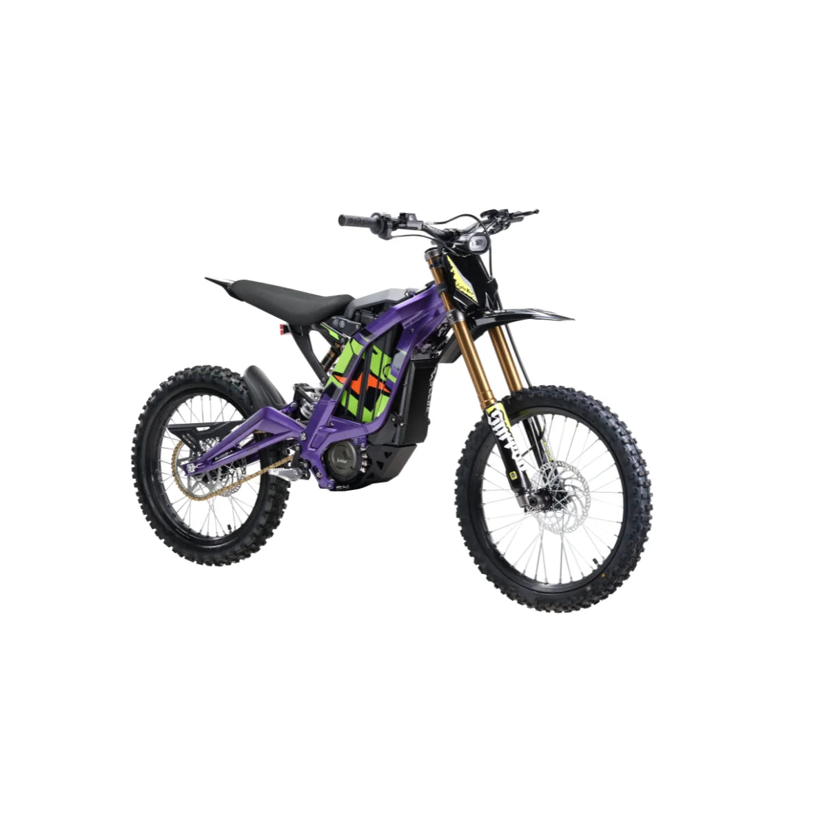 Stylish view of Surron light Bee x Electric off-road dirt bike