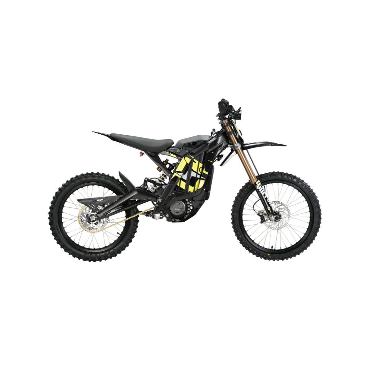 Surron light Bee x Electric off-road dirt bike in black color