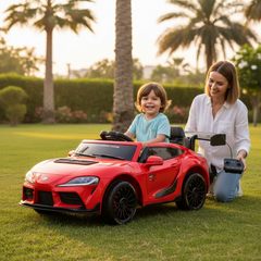 Kid ride-on red Toyota Junior GT4 Kids Electric Ride On Car With Parents Control