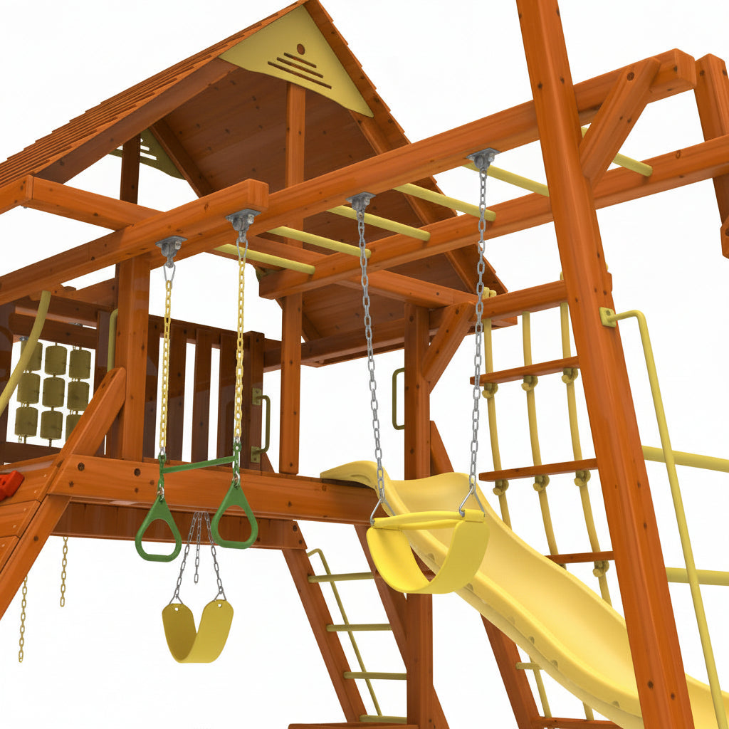 Kiddoro Discovery Den Monkey Bars