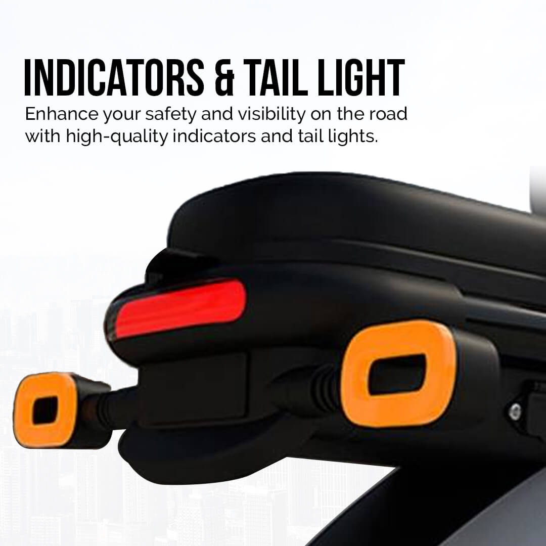 Megawheels Spark Electric Pedal Scooter 48V with Led screen