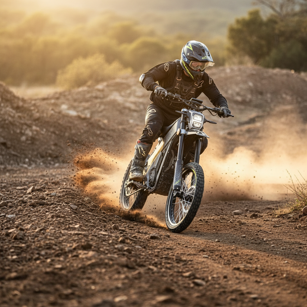 Black Talaria Moto xXx TL2500 L1e Sport Electric Pit Bike with 80 km Range