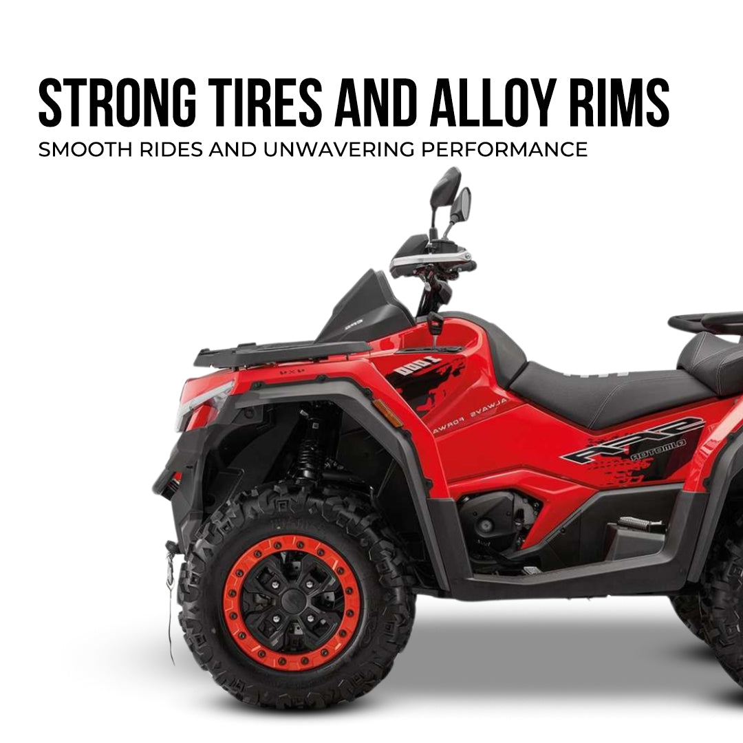 Megawheels GAZ Rage 1000 CC ATV Quad Bike 4WD Fully Automatic Off Road With Warranty