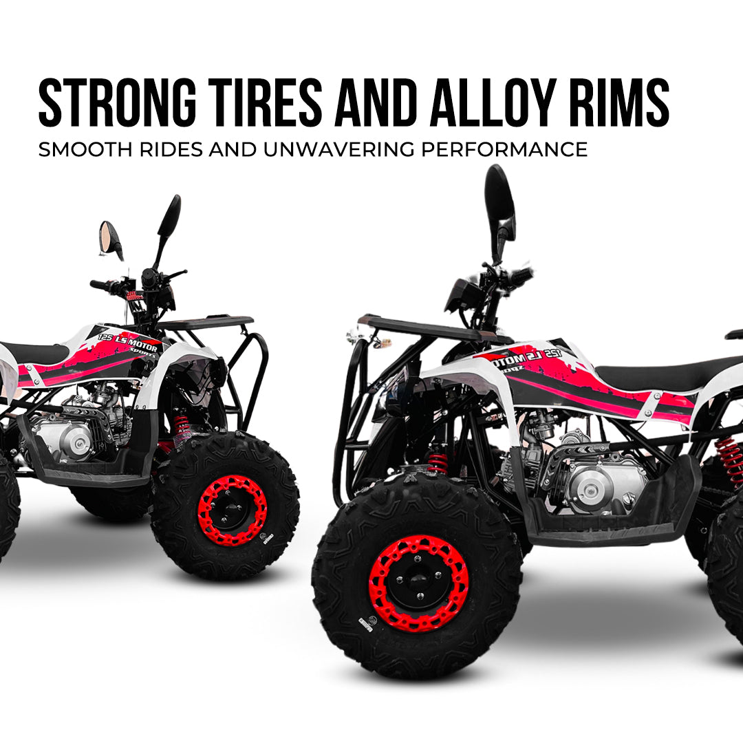 Megawheels 125 CC ATV Quad Bike With 1 Year Warranty