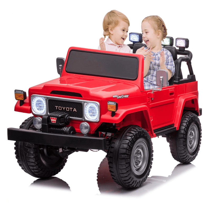 Megastar Toyota Fj40 Kids Electric Ride-on 2 Seater Truck Car 24v Licensed with Parent RC