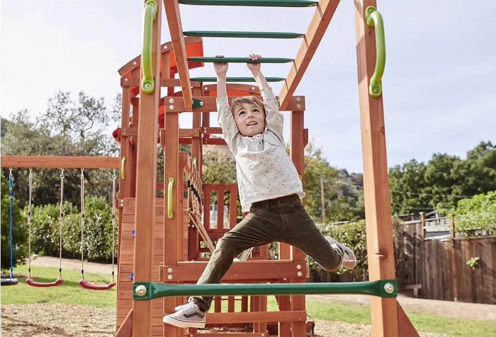 Megastar Dynamic Sports Arabian Oryx Extreme Wooden Swing Set
