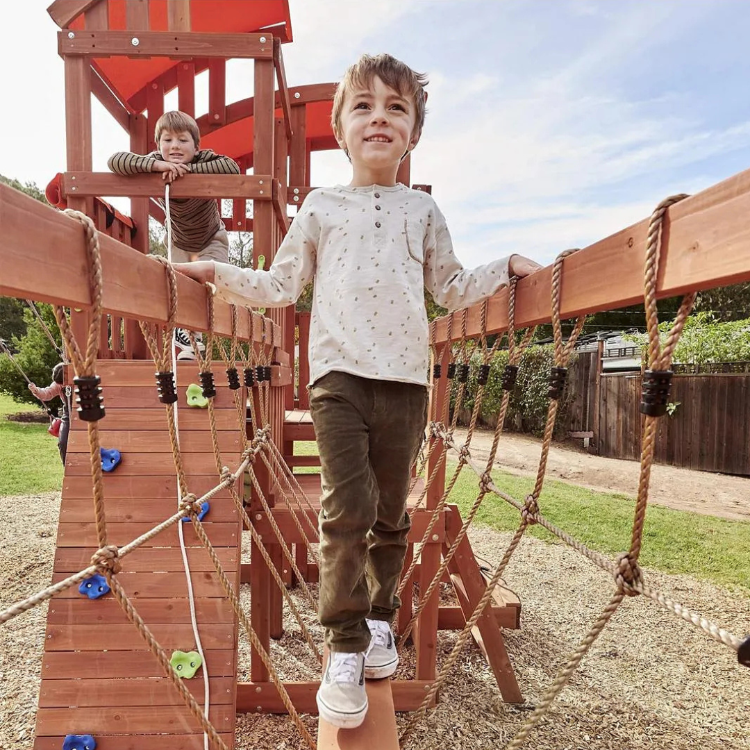 Megastar Dynamic Sports Arabian Oryx Extreme Wooden Swing Set