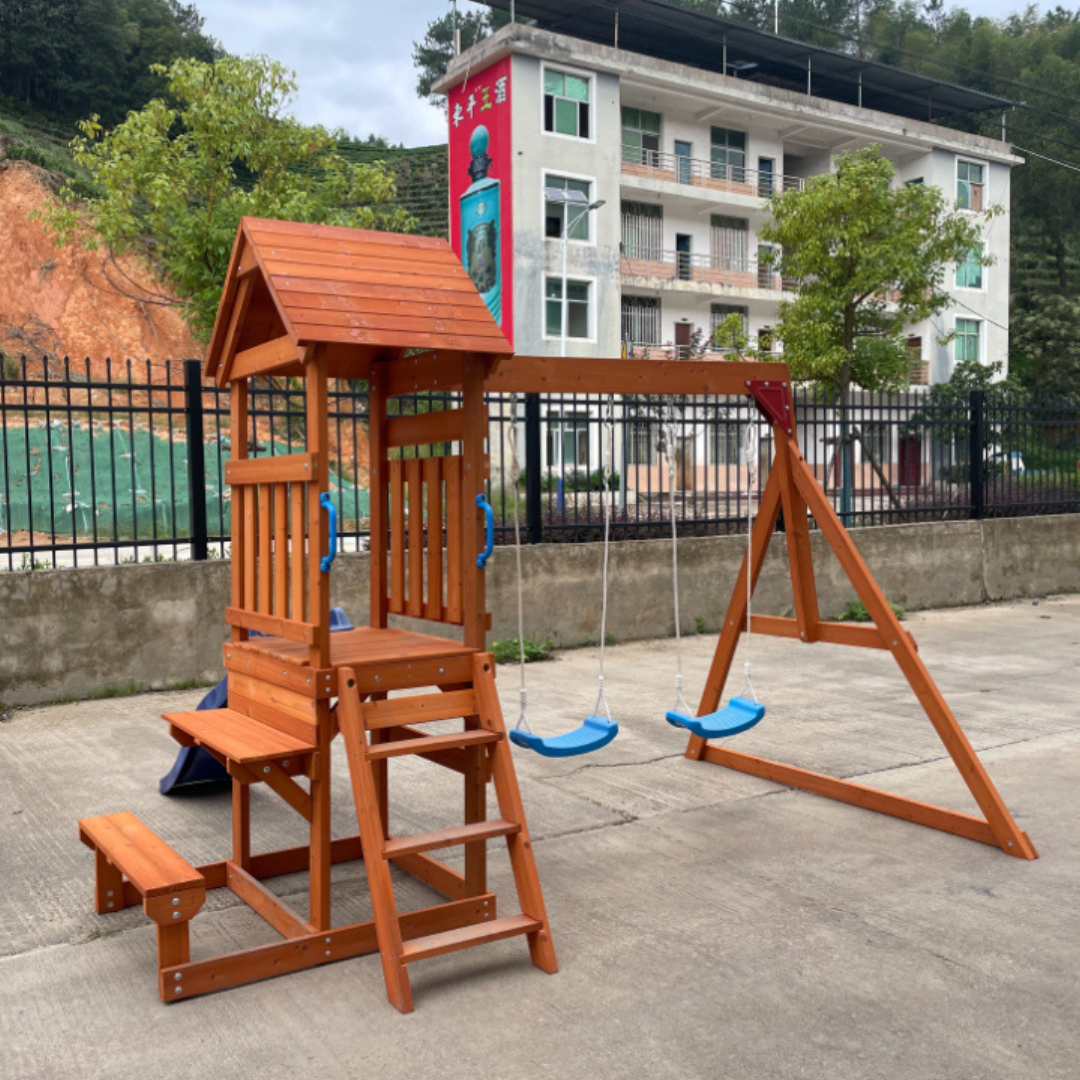 Megastars Dynamic Sports Arabian Hyrax Wooden Swing Set