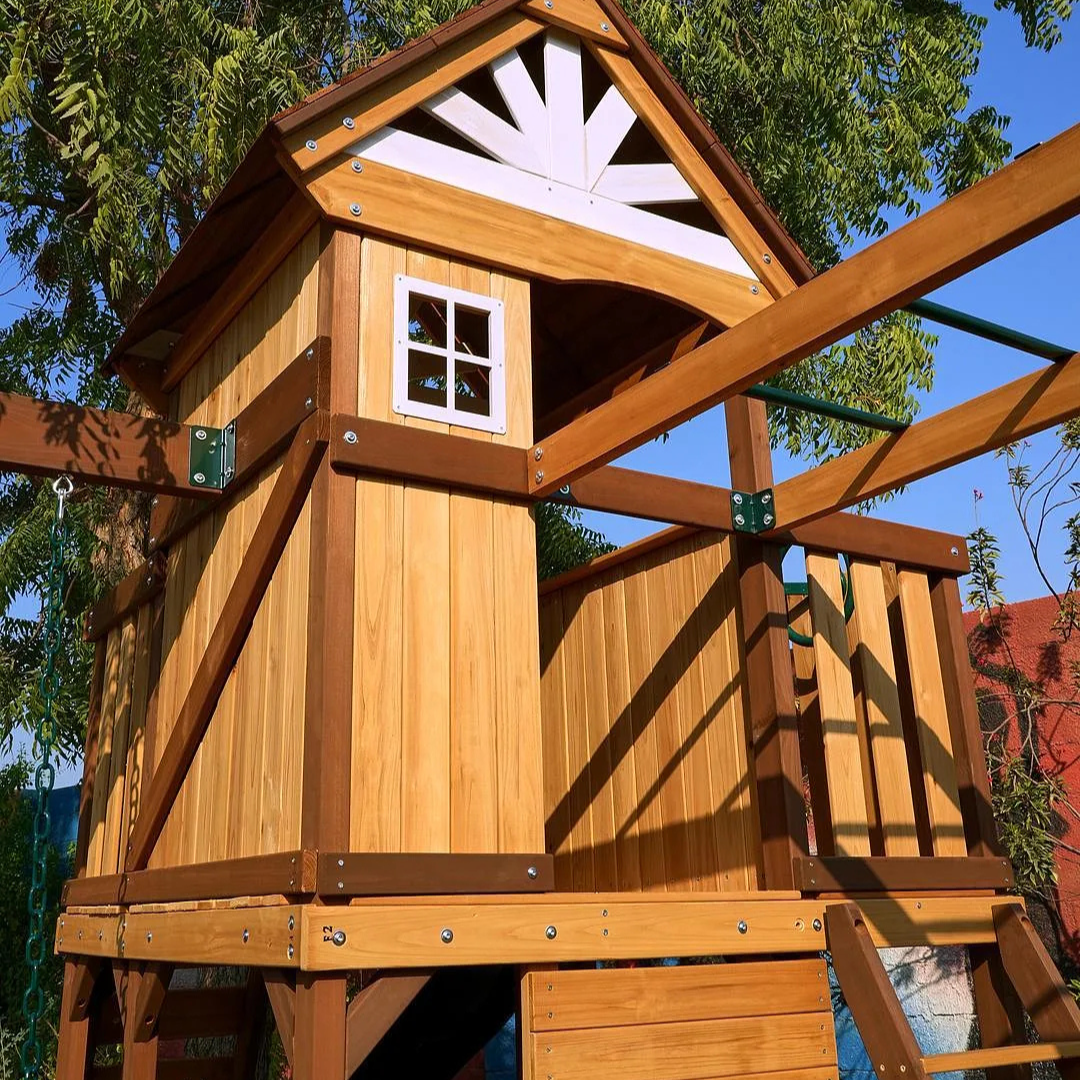 Megastar Dynamic Sports Arabian Ibex Wooden Swing Set