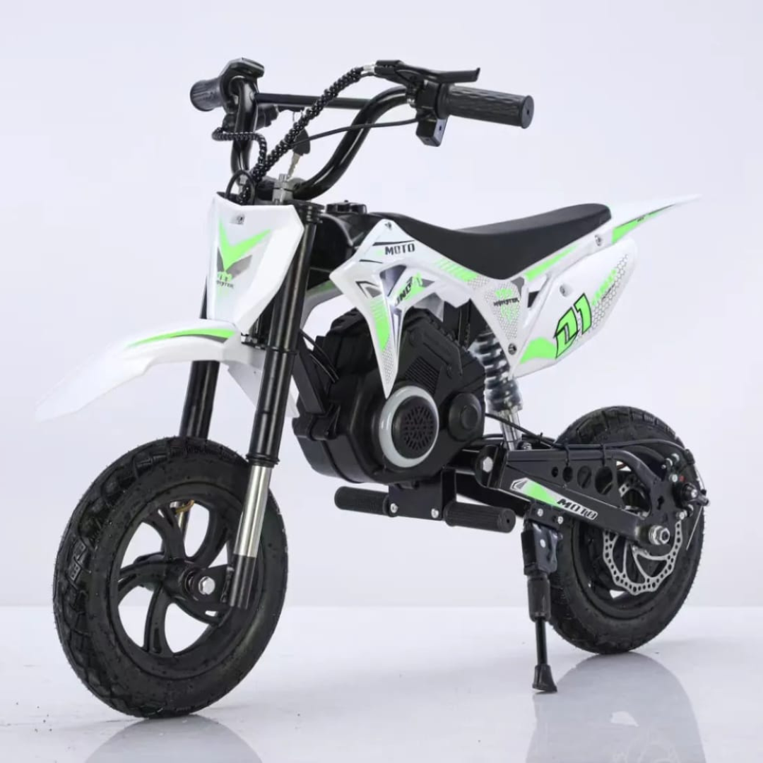 Megawheels RX24 Electric Dirt Bike 24 V for Kids Blue Ride-on With 14 Mph Max Speed
