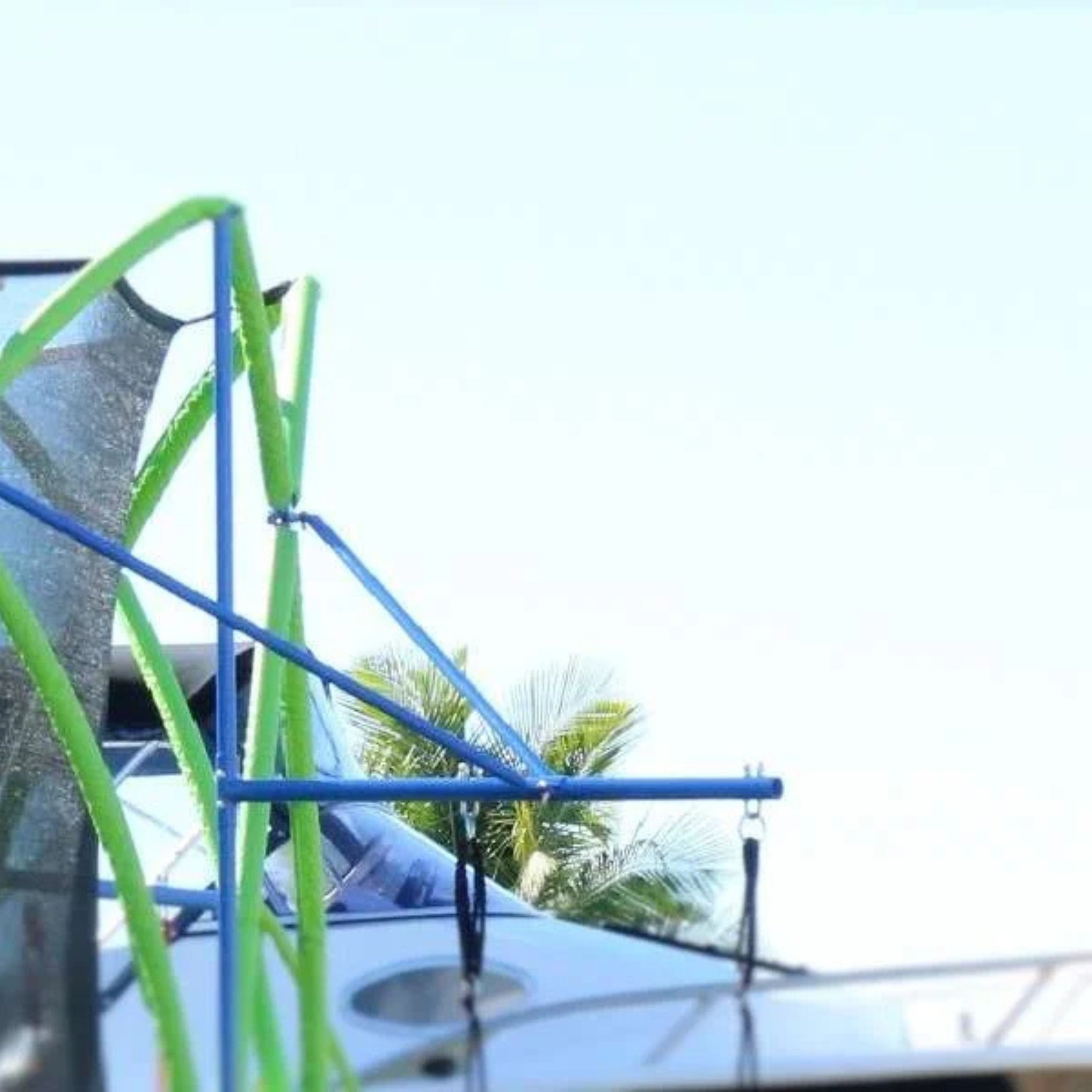 Megastar Swing Bed Attach with AdventureZone Combo Premium Garden Trampoline