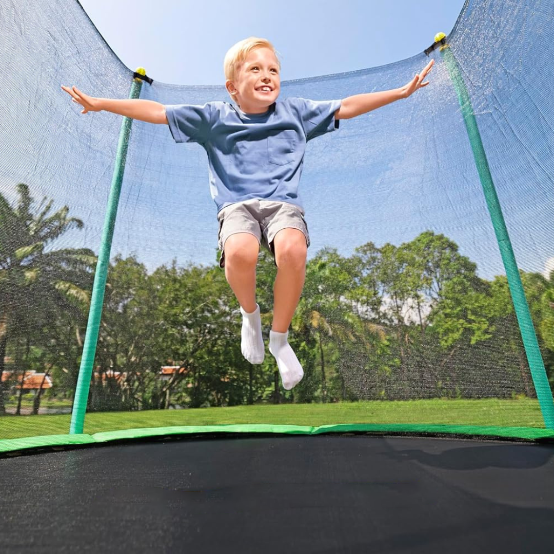 BW Air Xtreme Air 8ft Bouncy Jumping Trampoline  for Kids for Outdoor Play With Free Installation *