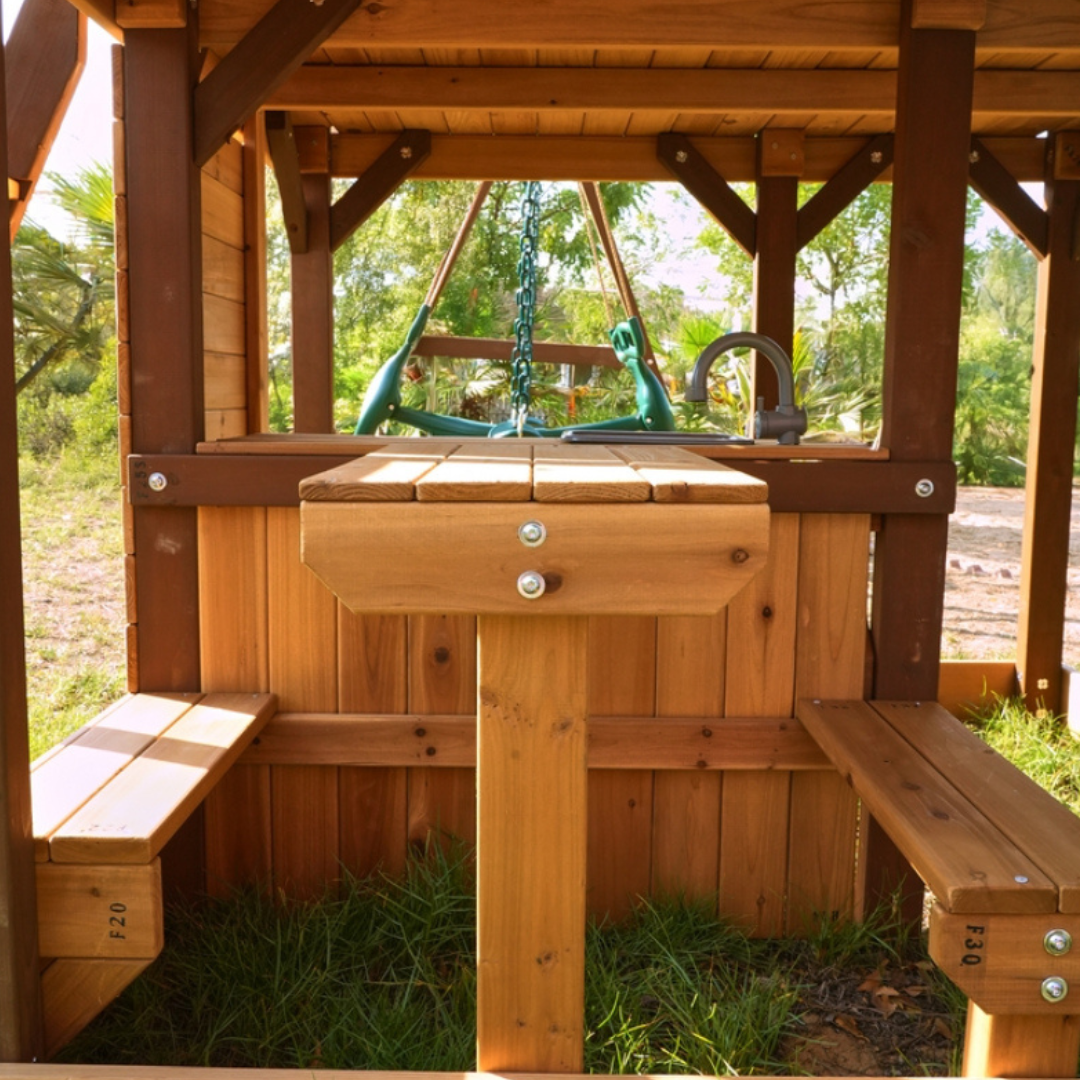 Megastar Dynamic Sports Arabian Ibex Wooden Swing Set