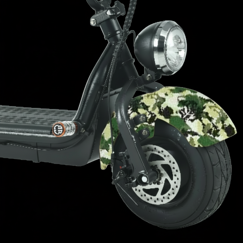 Close-up of a scooter Front Light