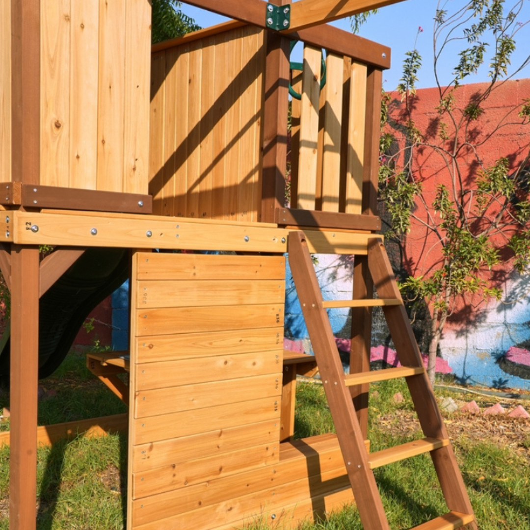Megastar Dynamic Sports Arabian Ibex Wooden Swing Set