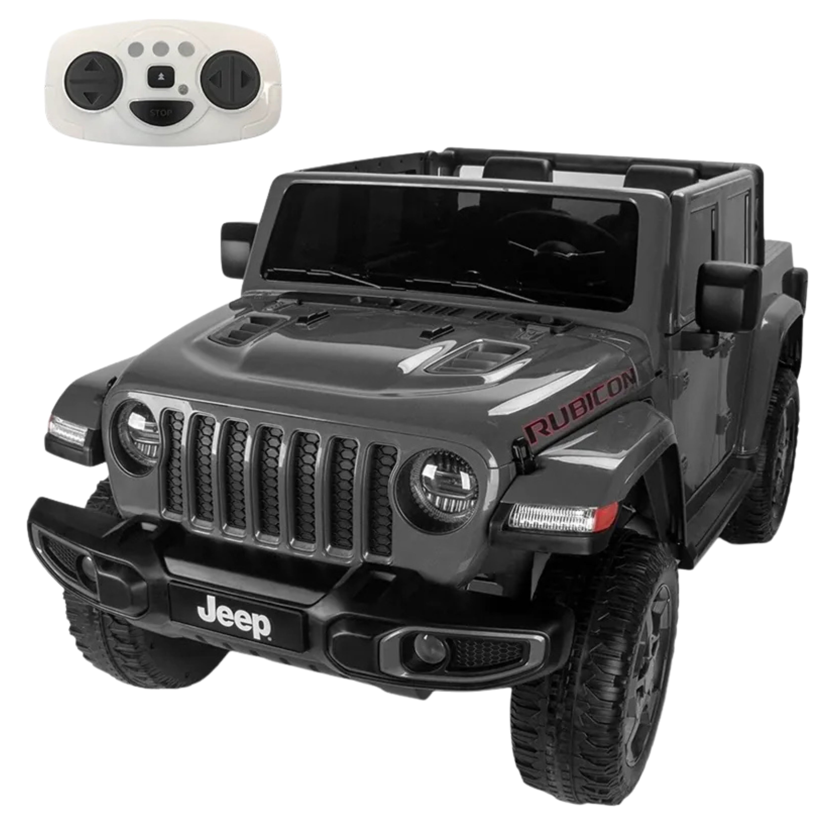 سيارة ميجا ستار SUV للأطفال، سيارة ركوب كهربائية رانجلر روبيكون، 12 فولت