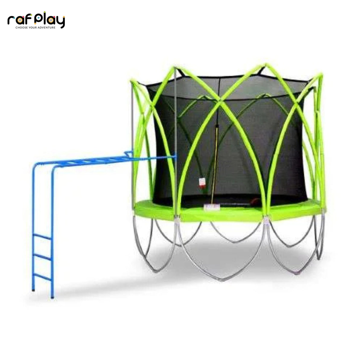 Megastar Monkey Bar Attach with TSports Premium Garden Trampoline