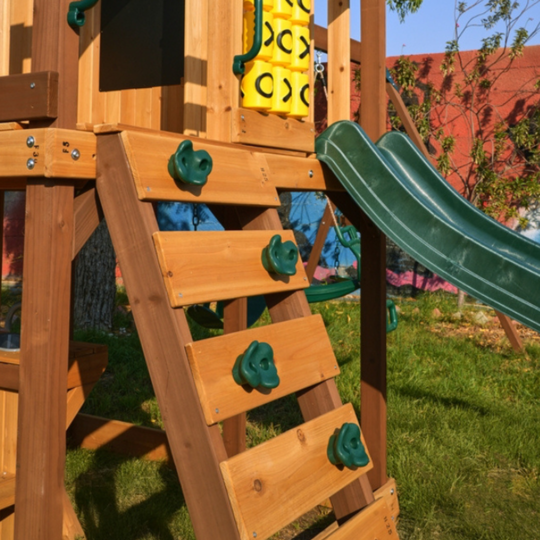 Megastar Dynamic Sports Arabian Ibex Wooden Swing Set