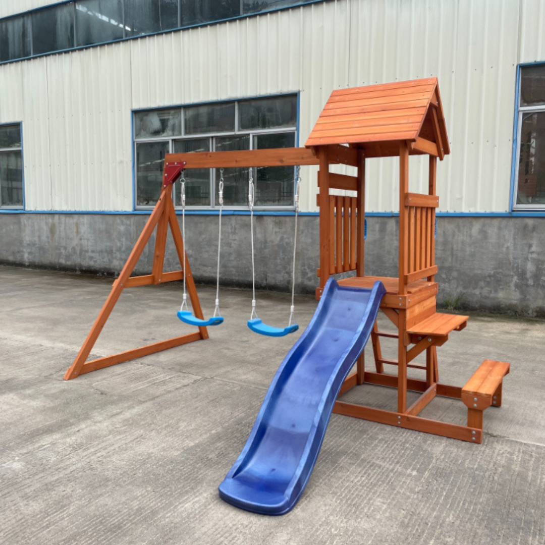 Megastars Dynamic Sports Arabian Hyrax Wooden Swing Set
