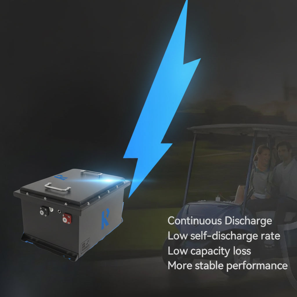 Robust LiFePO₄ Lithium Battery Best  for Golf Cart