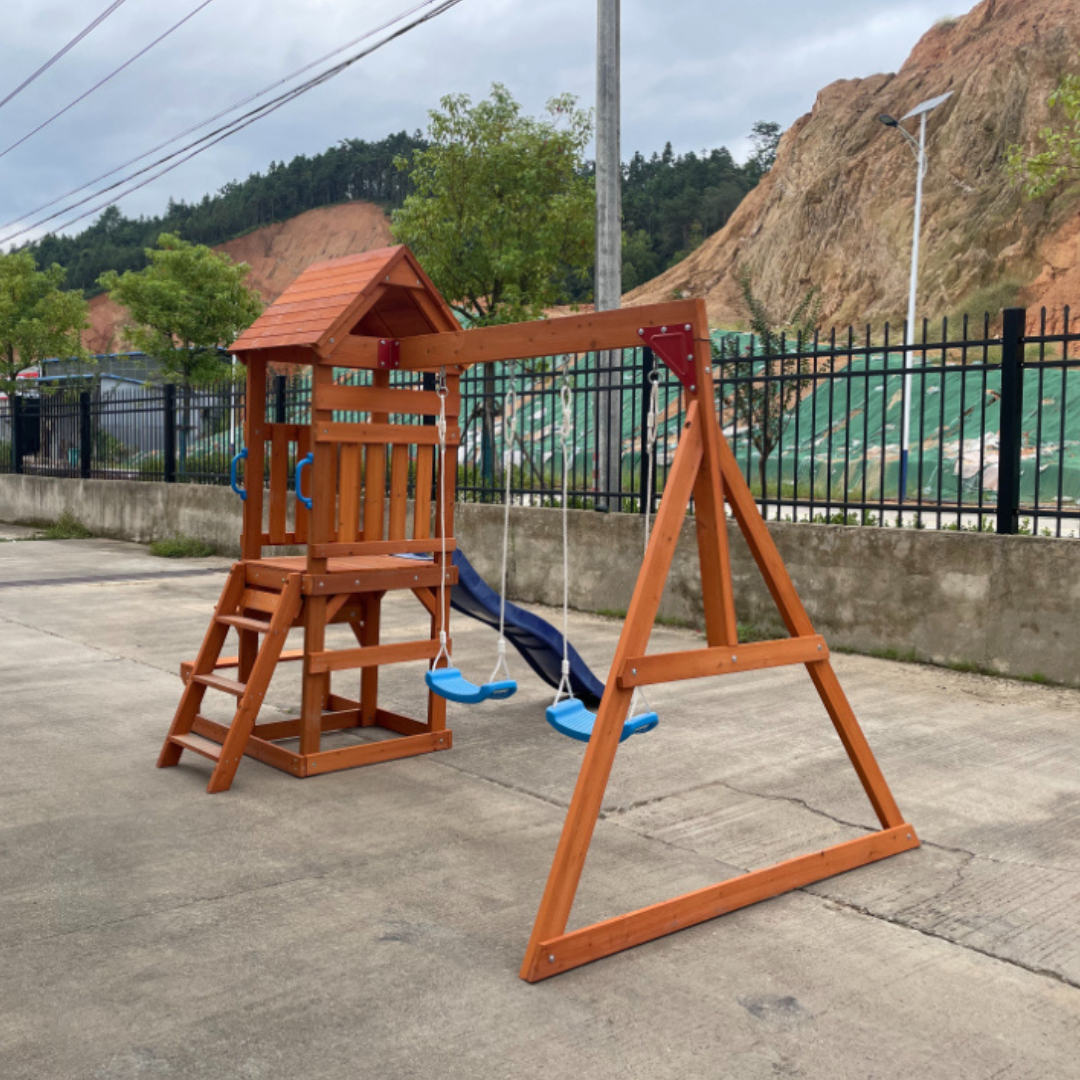 Megastars Dynamic Sports Arabian Hyrax Wooden Swing Set