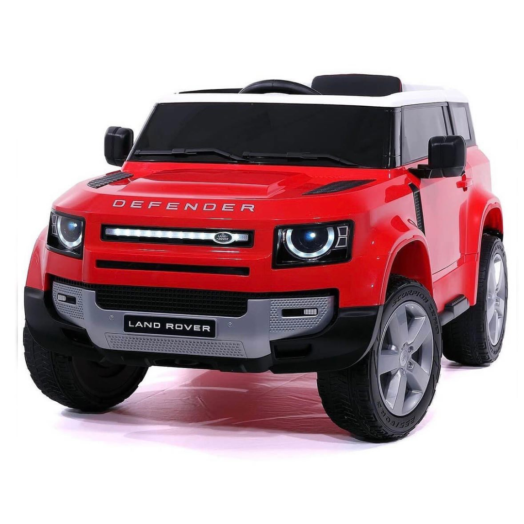 Megastar 12v Ride-on Licensed Land Rover Defender Electric Mini Jeep
