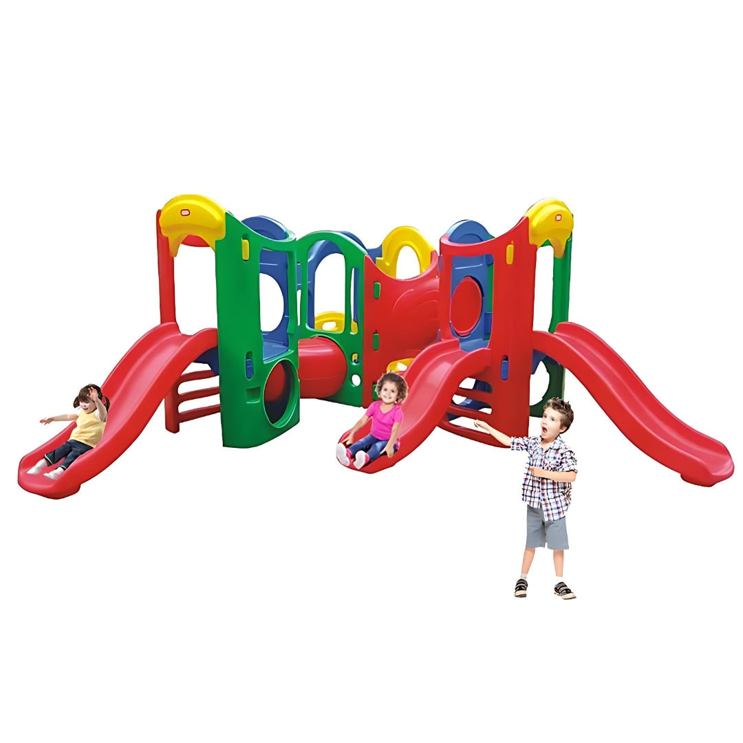 Megastar Tri Kids Slides With Fun Play Area
