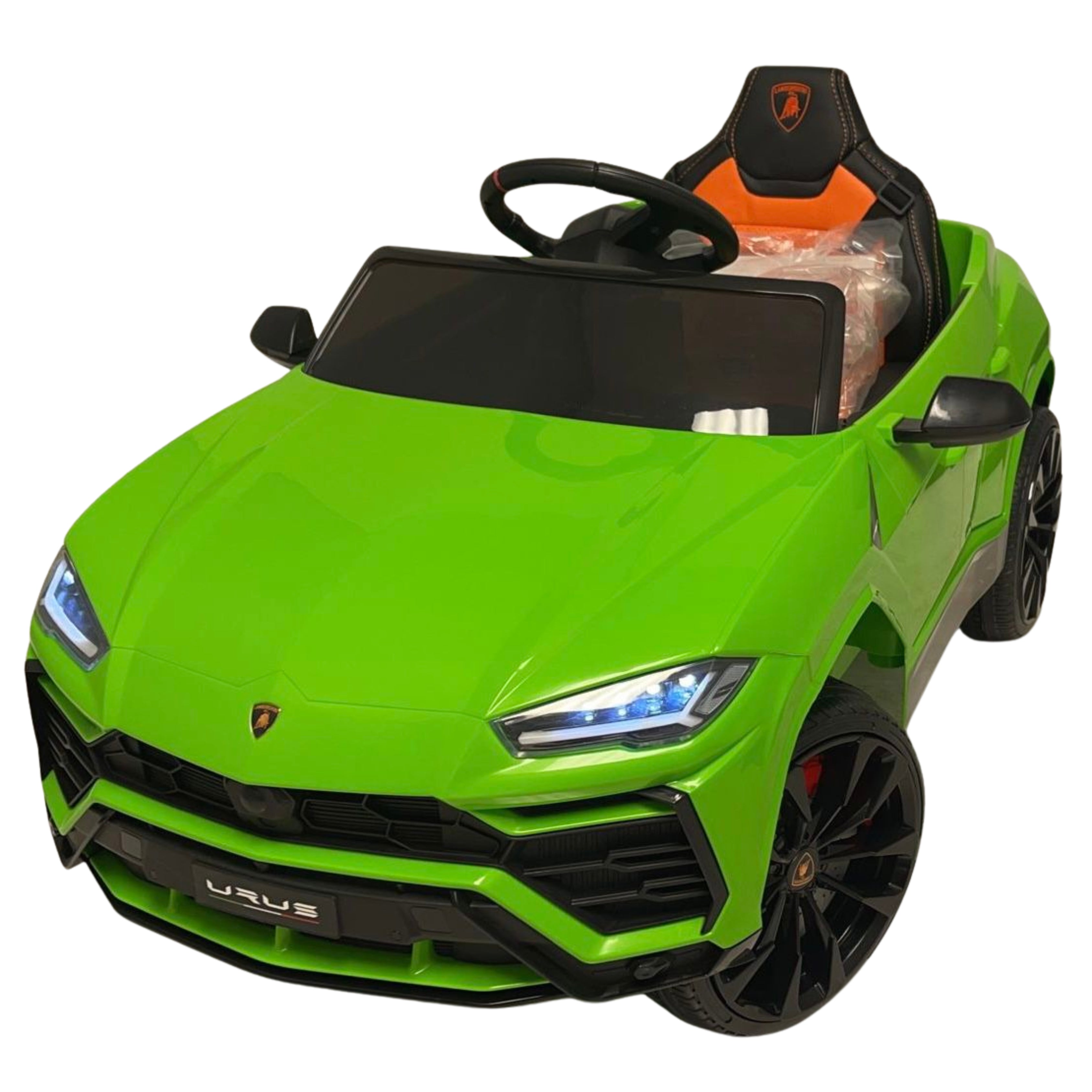 Green toy car Licensed Lamborghini Urus Ride On Toys with Remote Control